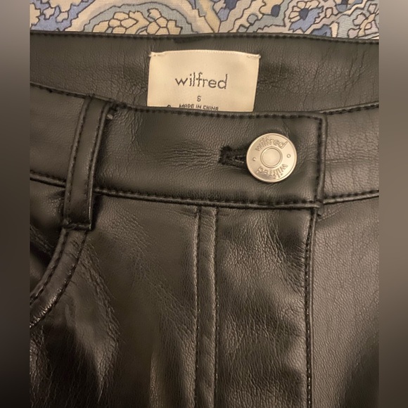 Aritzia Wilfred Melina Ankle Pant Black Size 6 - Picture 2 of 6